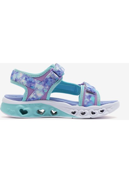 Flutter Hearts Sandal-Blurry Love Büyük Kız Çocuk Lavanta Işıklı Sandalet 303110L Lvaq modelleri