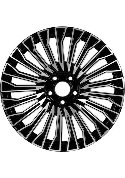 -S1020-01 8.5X19" -5X112 ET38 66.6 Deep Black Diamond Gloss Jant (4 Adet)