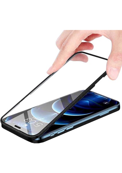 Apple iPhone 11 Uyumlu 360 Derece Tam Kaplayan Cam Kapak Kılıf