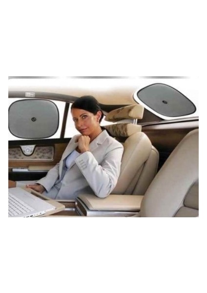 2 Adet Vantuzlu Araba Araç Oto Yan Cam Güneşlik Araba Güneşlik Yan Cam