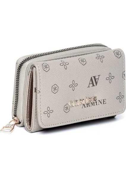 Günlük Kullanışlı Vizon Baskılı Cüzdan