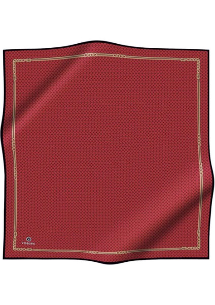 Tivil Ipek Eşarp 50281-8-0018-0001 Bordo Karışık Desen