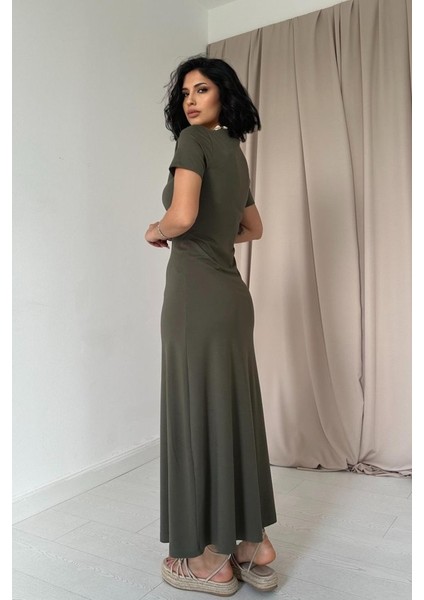 Haki Basic Elbise