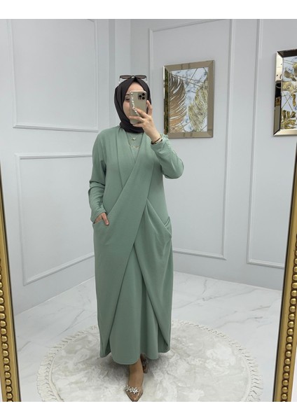 Çapraz Tasarım Aerobin Elbise