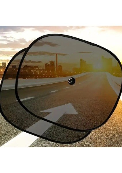 2 Adet Vantuzlu Araba Araç Oto Yan Cam Güneşlik