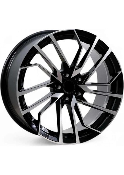 -W7936-01 9.0X19" -5X112 ET35 66.45 Deep Black Diamond Gloss Jant (4 Adet)