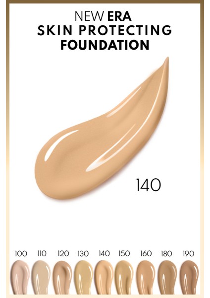 New Era Skin Protecting Spf 50 Nemlendirici Etkili Hyaluronik Asitli Fondöten - 140 Soft Sand