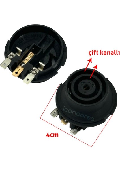 Homend Uyumlu Royaltea 1710H Çay Makinesi Termostat Takımı