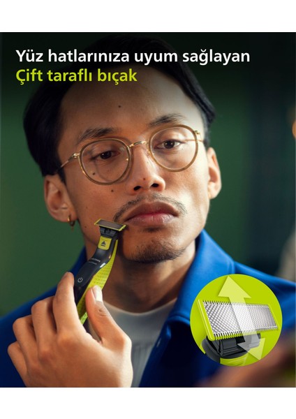 QP2824/10 Oneblade Yüz ve Vücut Şekilendirici modelleri