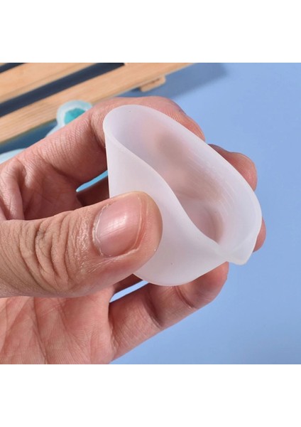 Epoksi Reçine Silikon Beaker Döküm Karıştırma Kabı Uçlu 50 ml