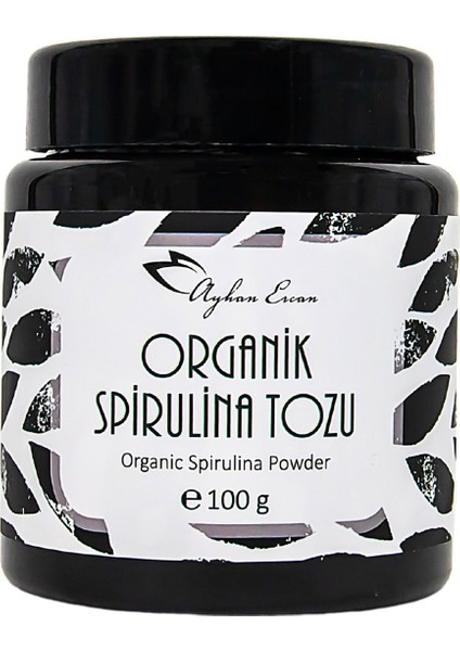Organik Spirulina Tozu 100 G