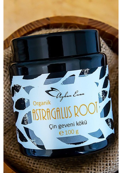 Organik Astragalus Root Çin Geveni Kökü Tozu 100 G
