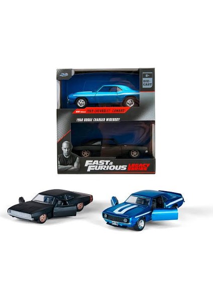 Fast And Furious 1969 Chevrolet Camaro & 1968 Dodge Charger Widebody