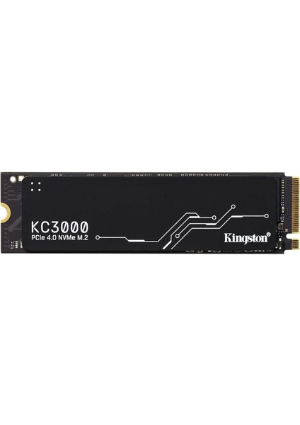 KC3000 Pcıe 4.0 Nvme M.2 SSD - Masaüstü ve Dizüstü Bilgisayarlar Için Yüksek Performanslı Bellek -SKC3000S/1024G Siyah 1024GB