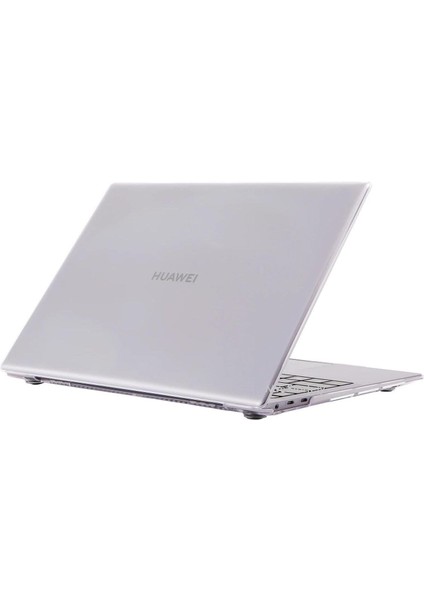 Huawei Kılıf Matebook 14S Kılıf (2021-2022-2023 Yılı) ile Uyumlu Parlak Kristal Iz Yapmaz Şeffaf