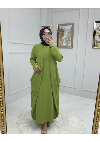 Çapraz Tasarım Aerobin Elbise