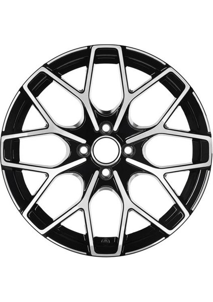 -S1038-17 7.5X17" -4X108 ET35 63.4 Black Diamond Jant (4 Adet)