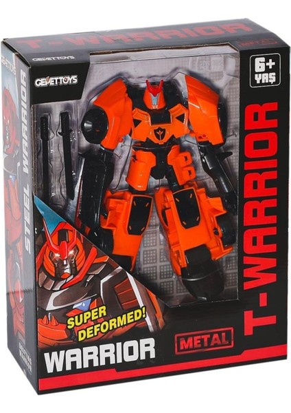 LJ1654 Metal Dönüşebilen Robot -Gepettoys.glpzr