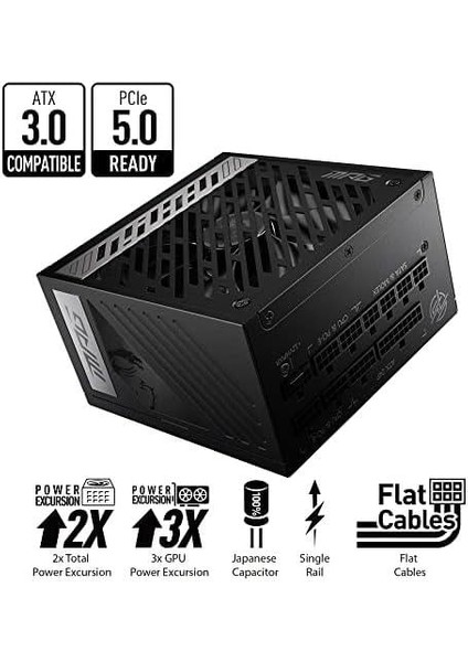 Psu Mpg A1000G Pcıe5 1000W 80+ Gold Power Supply