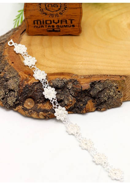 Bereket Model 925 Ayar Gümüş Telkari Kadın Bileklik 201024183 fiyatları