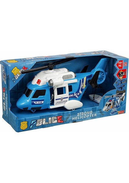 ERN-2001 Heroes Toys Helikopter Polis Seti - Eren Oyuncak.glpzr
