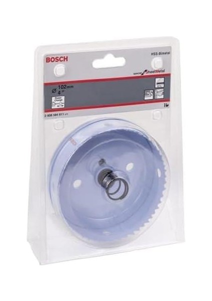 Professional Accessories Paslanmaz Çelik ve Inox Malzemeler Için Özel, Sheet Metal Delik Açma Testeresi (Panç), 102 mm fiyatları