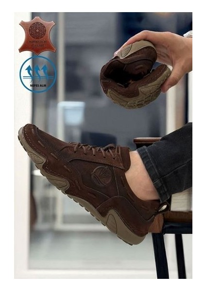 Nubuk Hakiki Deri Spider Erkek Çarık Ayakkabı fırsatları