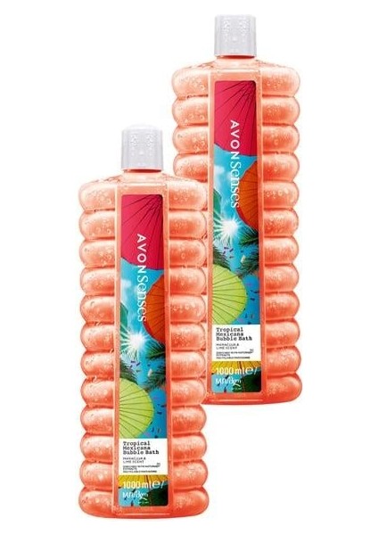 Tropical Mexicana Çarkıfelek ve Limon Kokulu Banyo Köpüğü 1 Lt. Ikili Set