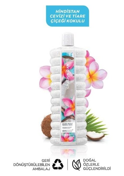 Senses Lavender, White Lily, Aloha Monoi 1 Lt Banyo Köpüğü Seti modelleri