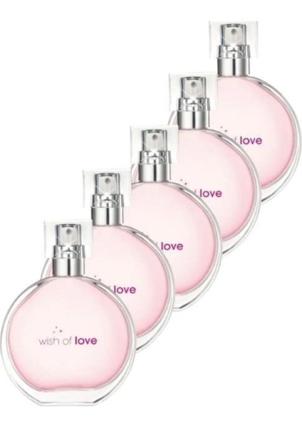 Wish Of Love Kadın Parfüm Edt 50ml. Beşli Set fiyatları