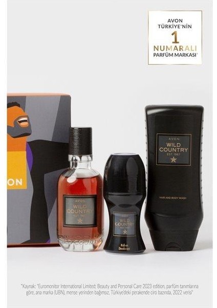 Wild Country 50ml Erkek Parfüm EDT Hediye Seti