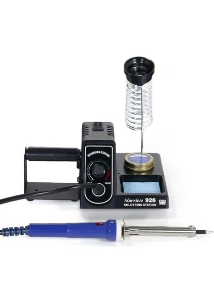 926 Geliştirilmiş Versiyon Elektrikli Lehim Istasyonu, 200ºC-500ºC Arası Ayarlanabilir Sıcaklık Aralığı, 35W 45W 60W Ayarlanabilir Güç, Paslanmaz Çelik Borular