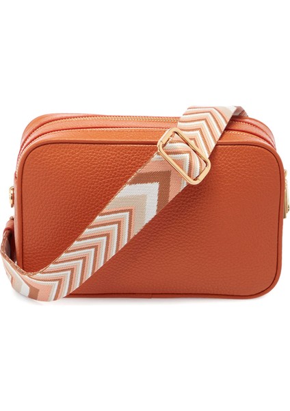 Turuncu Deri Kadın El Çantası - S25Y1BC80361-J35 modelleri