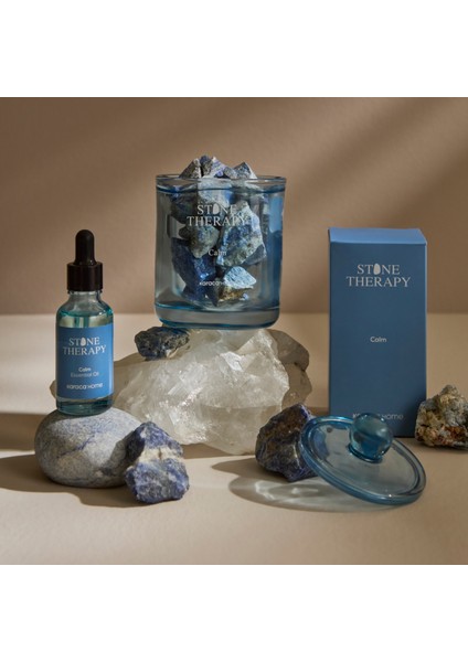 Stone Theraphy Kristal Koku Taşı Seti Calm fiyatları