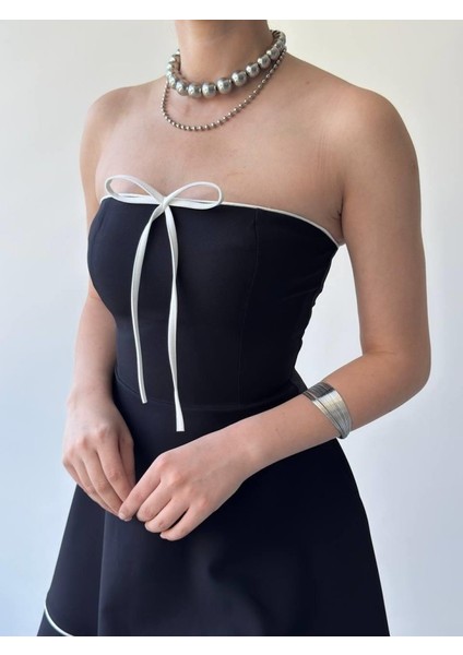 Yuna Straplez Elbise