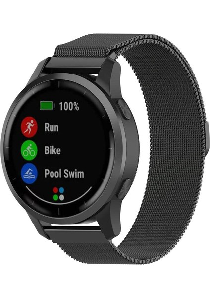 Kordon Çelik Kayış Metal Hasır Siyah Watch Gt2 Pro Gt 2e Gt 42M Gt 46M Gt2 46M Watch 2 Honor Watch 2 42M Watch Se Gs Pro Magic Watch2 46M Magicwatch 1 Watch Dream ile Uyumlu Ürün
