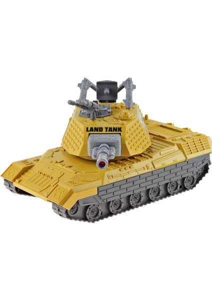 1:16 Ölçek Oyuncak Tank Süper Tank Işıklı Sesli Sürtmeli 30 cm indirimleri