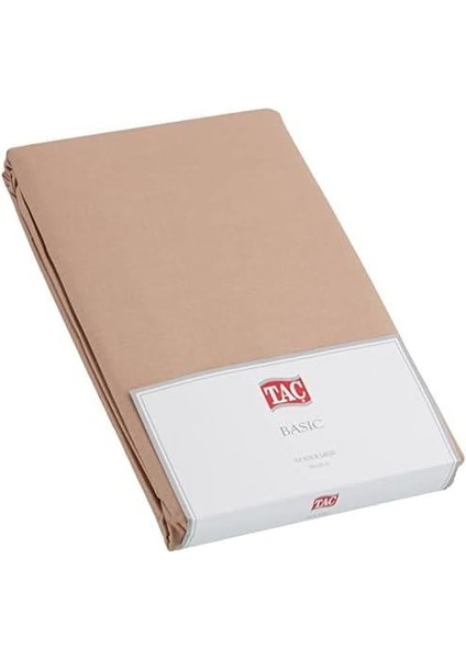 Ranforce Tek Kişilik Çarşaf Camel