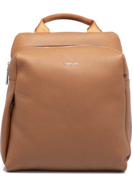 Taba Hakiki Deri Kadın Sırt Çantası - S1SR00079384-B67