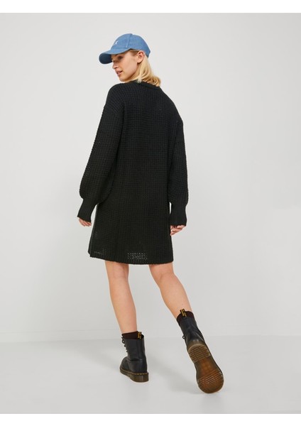 Jxfilipa Open Dress Knit Sn Erkek Siyah Elbise - 12218247 modelleri