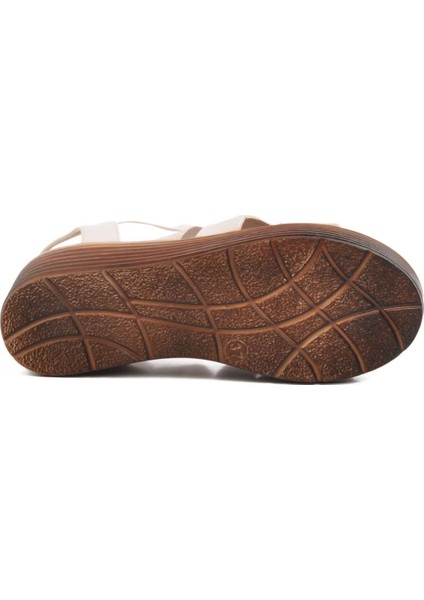 Beyaz Kadın Topuklu Sandalet T-001 Z indirimleri