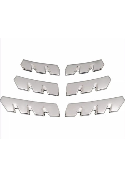 Renault Clio 5 Krom Ön Alt Panjur 6 Parça 2019 Üzeri modelleri