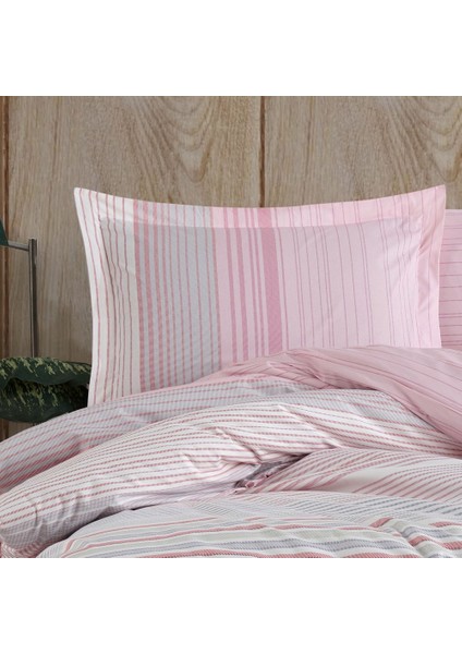 Trella Pembe - Poplin Studio Tek Kişilik Nevresim Takımı