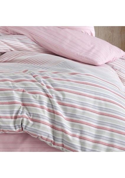 Trella Pembe - Poplin Studio Tek Kişilik Nevresim Takımı
