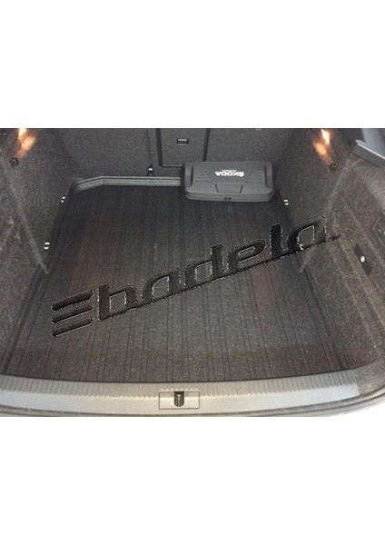 2020 Skoda Superb Sedan 3D Kauçuk Bagaj Havuzu