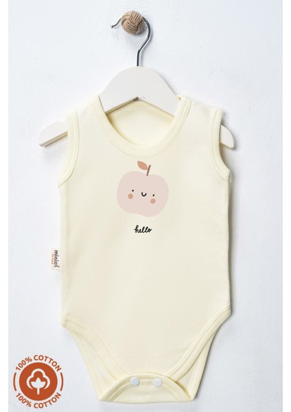 Kız Bebek %100 Organik Pamuklu Bohem Baskılı 3-6-9-12 Ay 3lü Kolsuz Atlet Bebek Body Zıbın modelleri