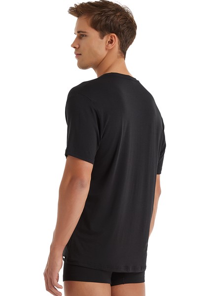 Erkek Yumuşak Kumaşlı Modal Fanila Silver T-Shirt fiyatları