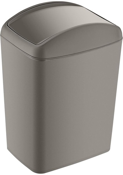 Soft Çöp Kutusu Döner Kapak 5 Lt Bej