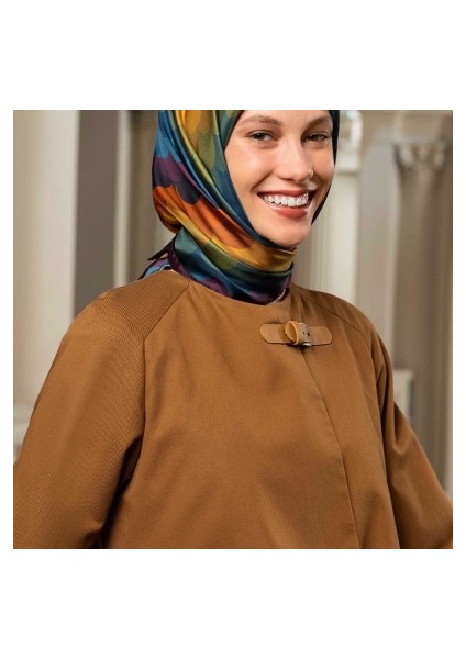 Nostalji Serisi Ipek Twill Eşarp 9212D-35