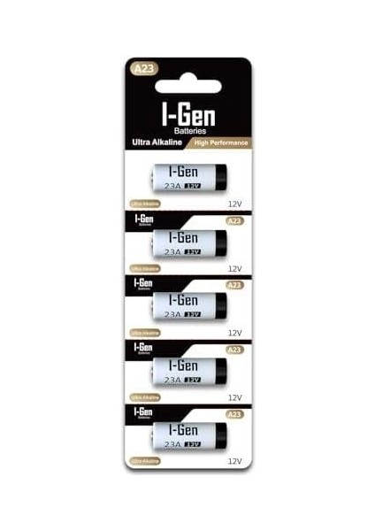 23A Pil 5'li Paket 12V MN21 (A23 / 23A / V23GA / LRV08 / 8LR932)